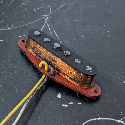 '54 Red Spot extra-wind Strat bridge pickup ALNICO 4